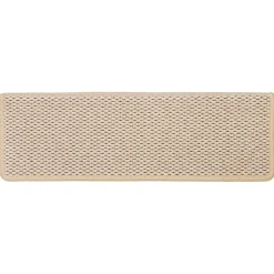vidaXL Trapmatten zelfklevend 15 st sisal-look 65x21x4 cm Berber
