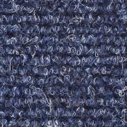 vidaXL Trapmatten Zelfklevend 15 stuks 56x17x3 cm Blauw Halfrond