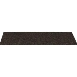 vidaXL Trapmatten Zelfklevend 15 stuks 60x25 cm Donkerbruin Rechthoekig