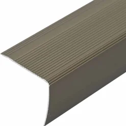 vidaXL Trapprofielen 30 st champagne 67 x 3 x 2 cm Aluminium