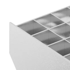 vidaXL Traptrede rooster 60x24x7 cm gegalvaniseerd staal