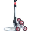 vidaXL Traptrolley inklapbaar 70 kg aluminium zilverkleurig