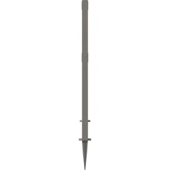 vidaXL Trellis met Spike PP Grijs