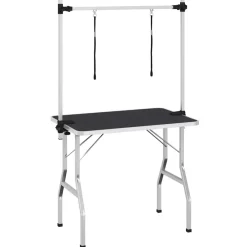 vidaXL Trimtafel voor huisdieren met 2 aanlijnopties
