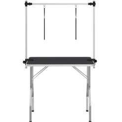vidaXL Trimtafel voor huisdieren met 2 aanlijnopties