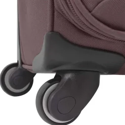 vidaXL Trolleyset koffiebruin 3-delig