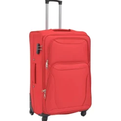 vidaXL Trolleyset rood 3-delig