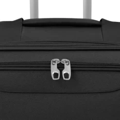 vidaXL Trolleyset zwart 3-delig