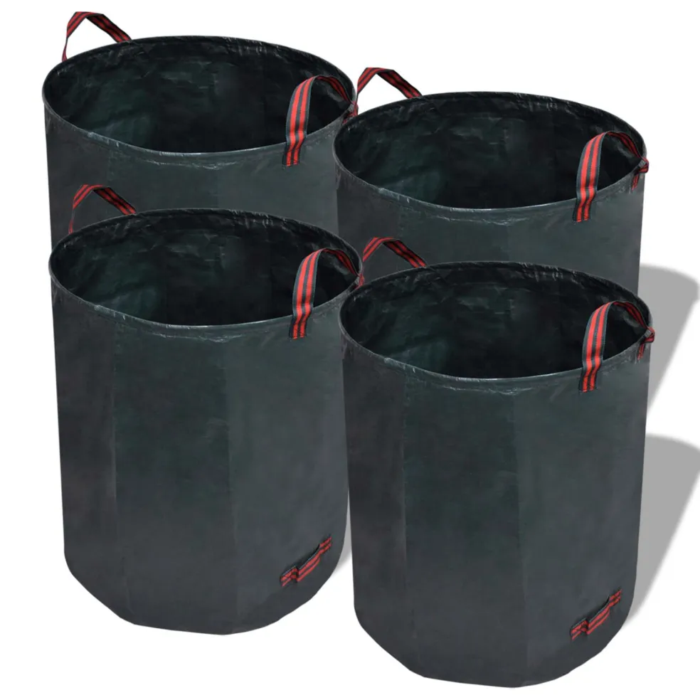 vidaXL Tuinafvalzakken Groen PP stof 45 x 76 cm