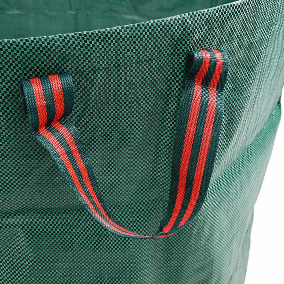 vidaXL Tuinafvalzakken 4 st 500 l Groen Polypropyleen