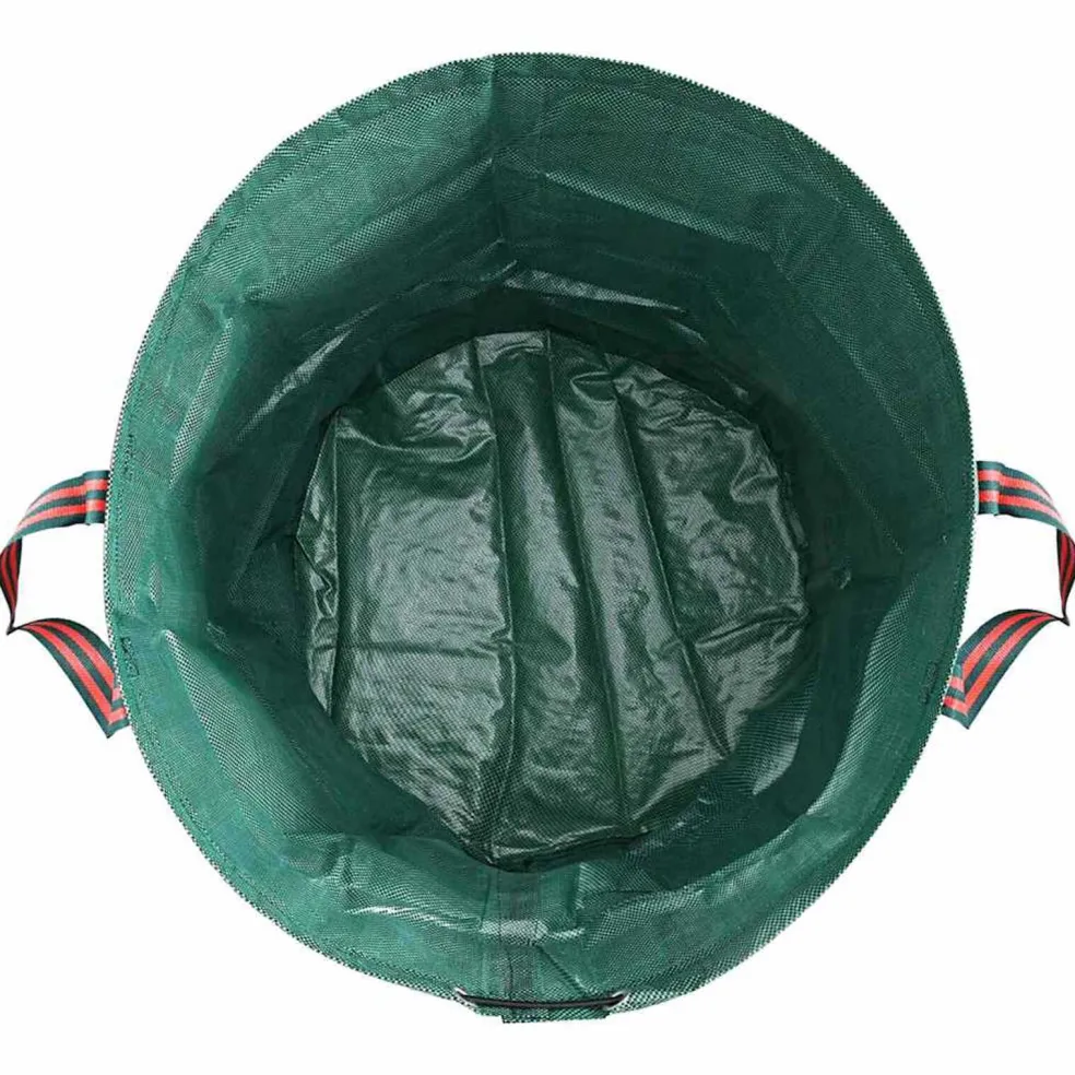 vidaXL Tuinafvalzakken 4 st 500 l Groen Polypropyleen