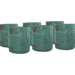 vidaXL Tuinafvalzakken 12 st 272 l Groen Polypropyleen