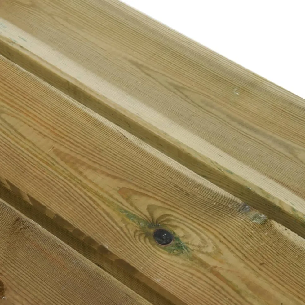 vidaXL Tuinbank 110 cm geïmpregneerd massief grenenhout