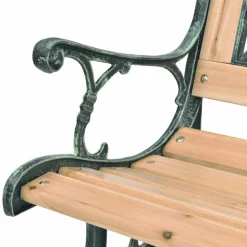 vidaXL Tuinbank 122 cm hout