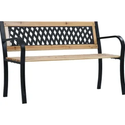 vidaXL Tuinbank 120 cm hout