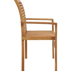 vidaXL Tuinbank 112 cm massief teakhout