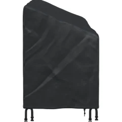 vidaXL Tuinbankhoes Zwart 165 x 70 x 65 / 94 cm 210D Oxford Stof