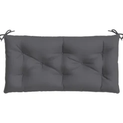 vidaXL Tuinbankkussens 2 st 100x50x7 cm oxford stof antracietkleurig