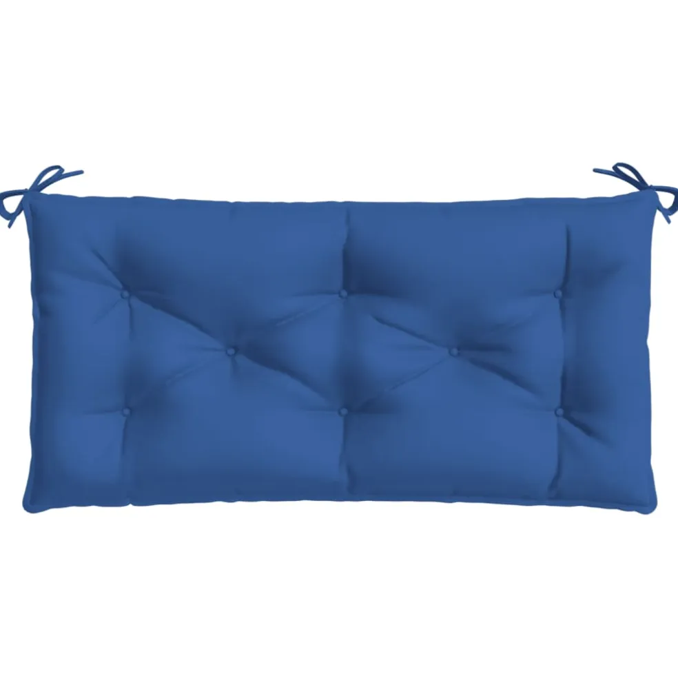 vidaXL Tuinbankkussens 2 st 100x50x7 cm oxford stof koningsblauw