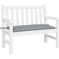 vidaXL Tuinbankkussen 100x50x7 cm oxford stof grijs