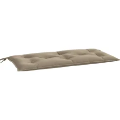 vidaXL Tuinbankkussen 110x50x7 cm oxford stof taupe