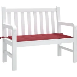 vidaXL Tuinbankkussen 100x50x3 cm oxford stof wijnrood