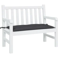 vidaXL Tuinbankkussen 100x50x7 cm oxford stof zwart