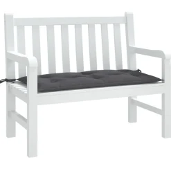 vidaXL Tuinbankkussen 110x50x7 cm oxford stof antracietkleurig