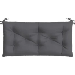 vidaXL Tuinbankkussen 100x50x7 cm oxford stof antracietkleurig