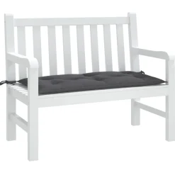 vidaXL Tuinbankkussen 100x50x7 cm oxford stof antracietkleurig