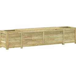 vidaXL Tuinbank met opbergruimte en plantenbak 193,5 x 40 x 41 cm