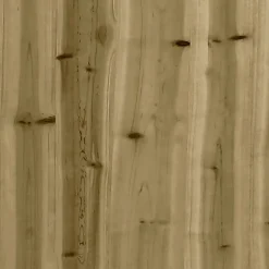 vidaXL Tuinbank schanskorfontwerp 183x41x60,5 cm geïmpregneerd hout
