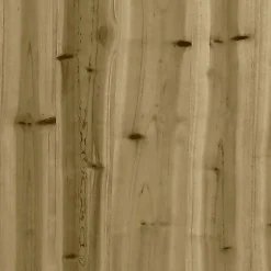 vidaXL Tuinbank schanskorfontwerp 184x71x65,5 cm geïmpregneerd hout
