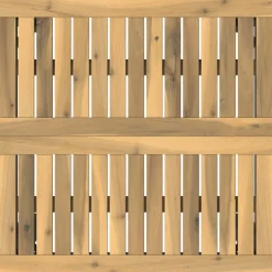 vidaXL Tuinbar Tafel NAARDEN Wit en zwart 60 x 60,5 x 105 cm