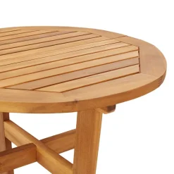 vidaXL Tuinbartafel Ø 60x105 cm massief acaciahout