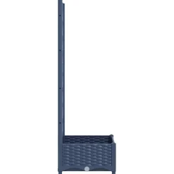 vidaXL Tuin Blauw Grijs 40 x 40 x 121,5 cm