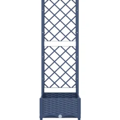 vidaXL Tuin Blauw Grijs 40 x 40 x 121,5 cm