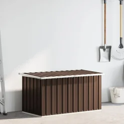 vidaXL Tuinbox Bruin 129x67x65 cm