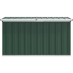 vidaXL Tuinbox Groen 129x67x65 cm