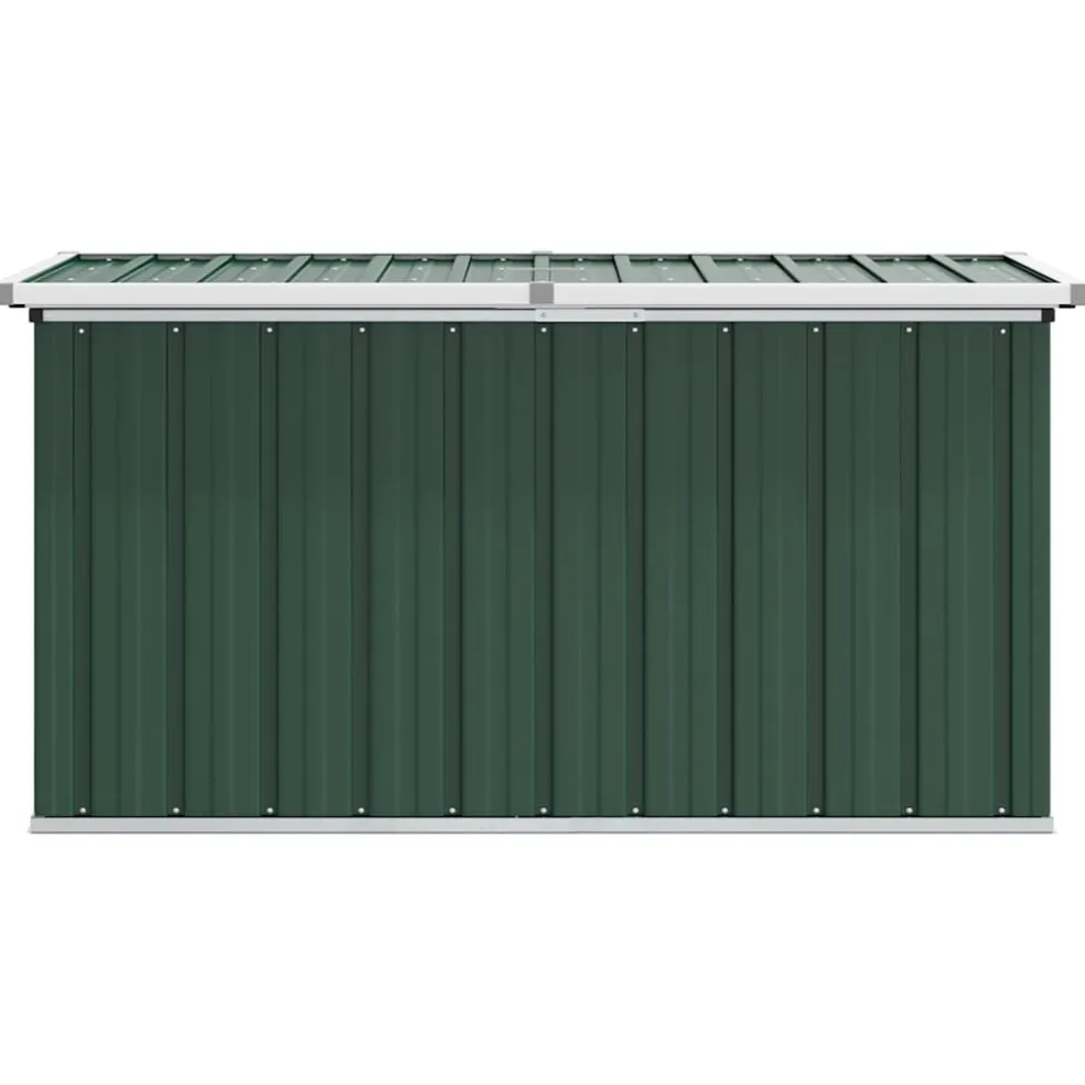 vidaXL Tuinbox Groen 129x67x65 cm