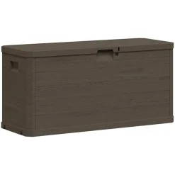 vidaXL Tuinbox 280 L bruin