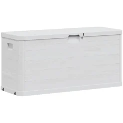 vidaXL Tuinbox 280 L lichtgrijs