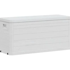 vidaXL Tuinbox 280 L lichtgrijs