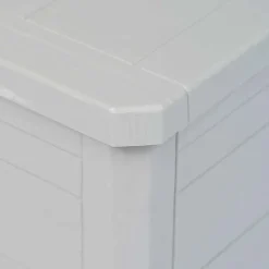 vidaXL Tuinbox 280 L lichtgrijs