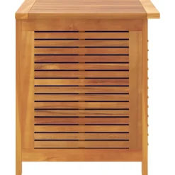 vidaXL Tuinbox met jaloezieën 60x50x56 cm massief acaciahout