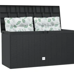 vidaXL Tuinbox 114x47x60 cm antraciet
