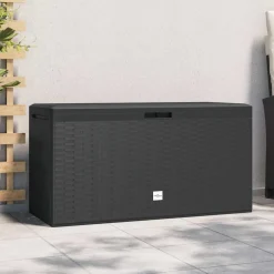 vidaXL Tuinbox 114x47x60 cm antraciet