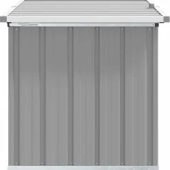 vidaXL Tuinbox 109x67x65 cm grijs