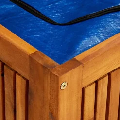 vidaXL Tuinbox 150x80x75 cm massief acaciahout
