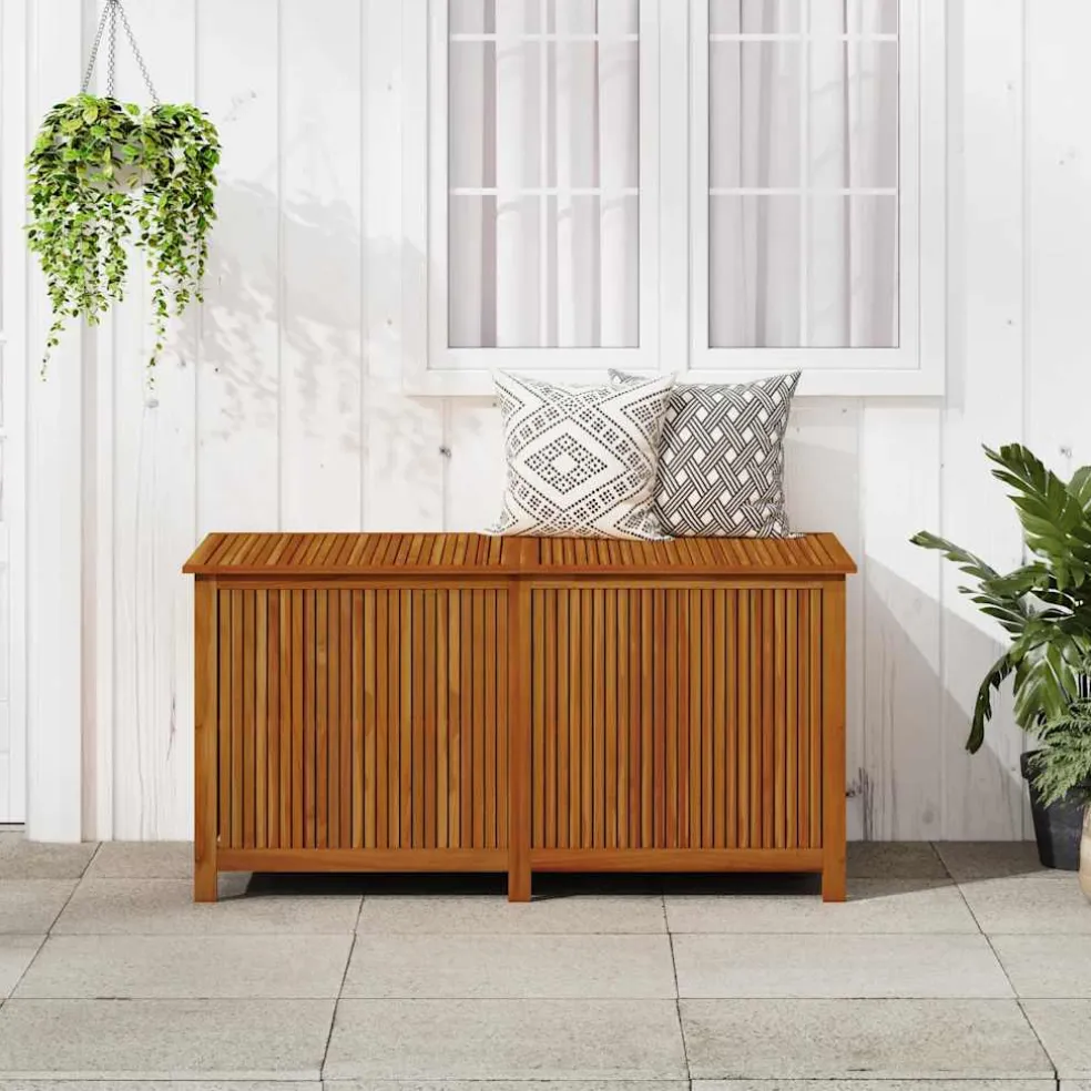 vidaXL Tuinbox 150x80x75 cm massief acaciahout